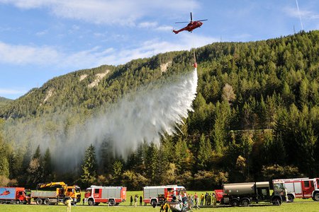 Die Feuerwehr Landeck nahm an der KAT-Übung "Bachstelze 2017" teil