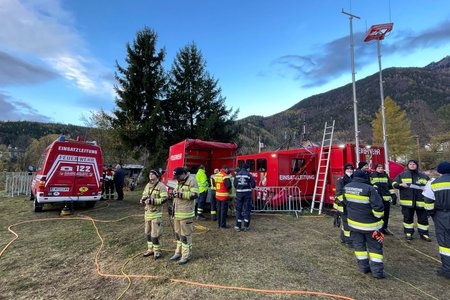 Unterstützungseinsatz beim Waldbrand in Hirschwang an der Rax (NÖ)