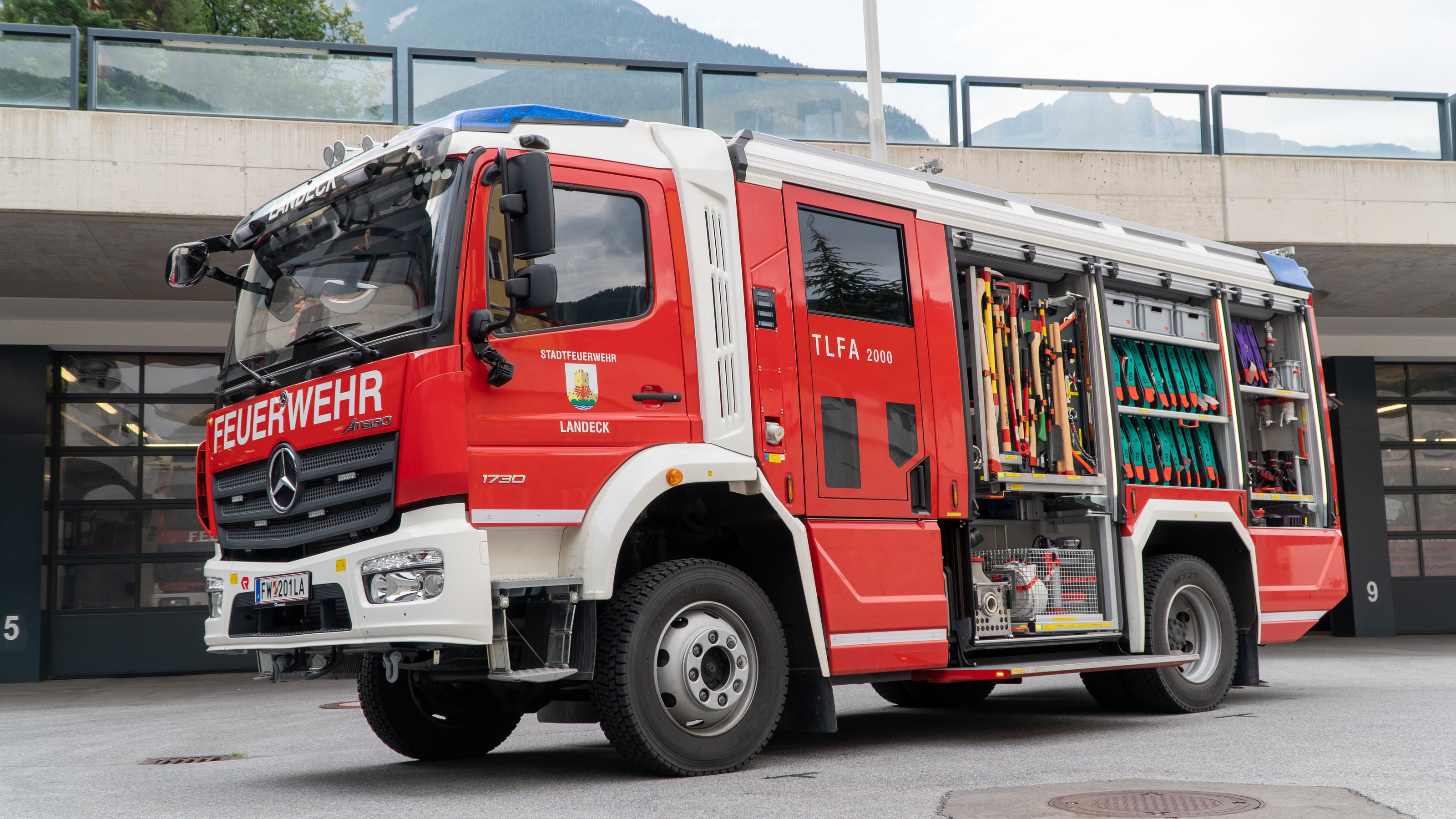 Tank ( TLFA 2000) | Feuerwehr Landeck