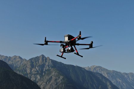 Einsatz von Drohnen kann wesentlich zum Einsatzerfolg beitragen