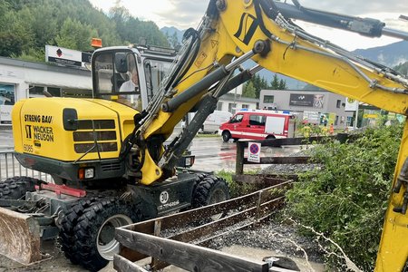 Unwetterbedingte Einsätze in den vergangenen Tagen