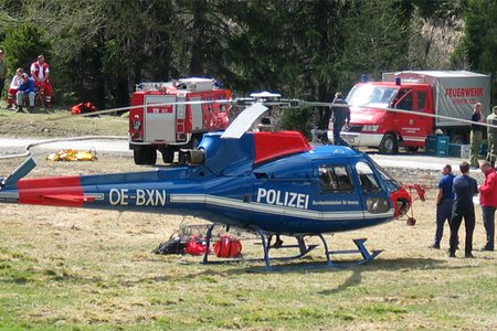 Waldbrand in Ischgl