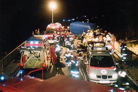 Verkehrsunfall auf der Arlbergbundesstraße