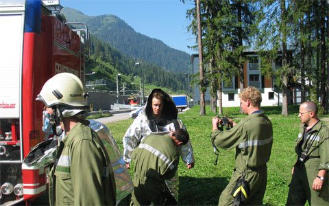 Gefahrgutaustritt in St.Anton