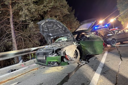 Verkehrsunfall auf der L76